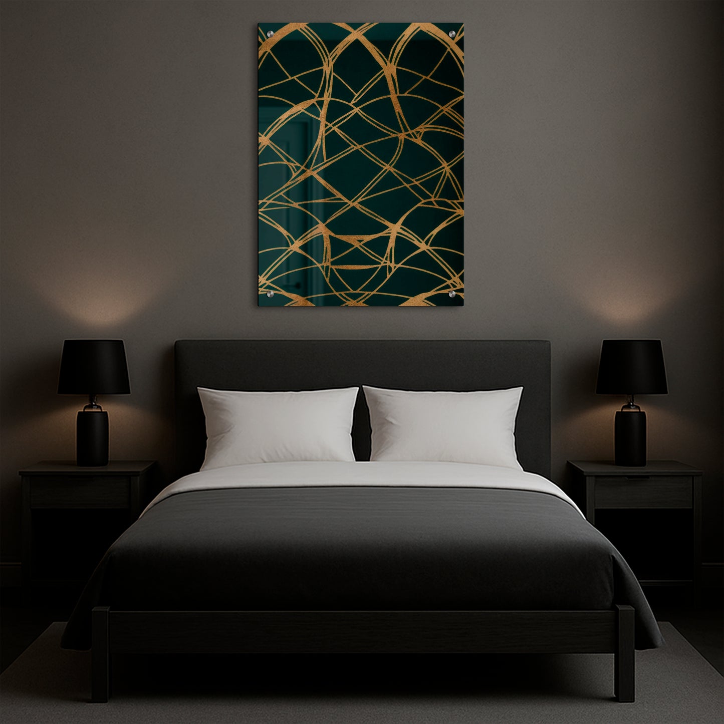 Golden Veins - Acrylic