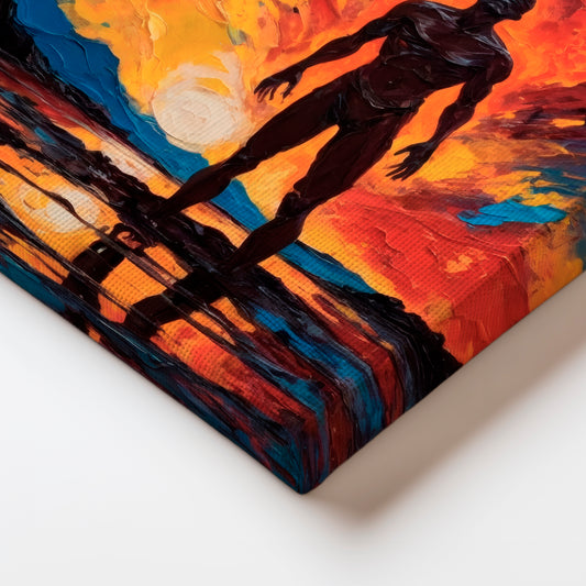 Beneath the Flames - Canvas