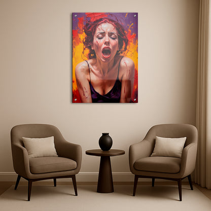 Emberborn Scream - Acrylic