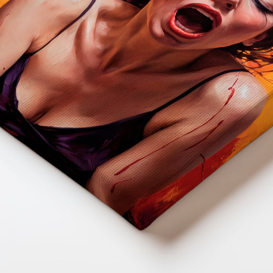 Emberborn Scream - Canvas