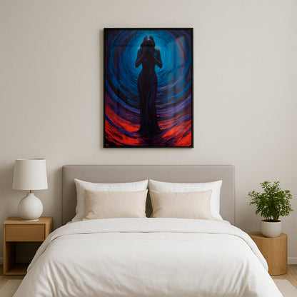 Midnight Tears - Framed Matte