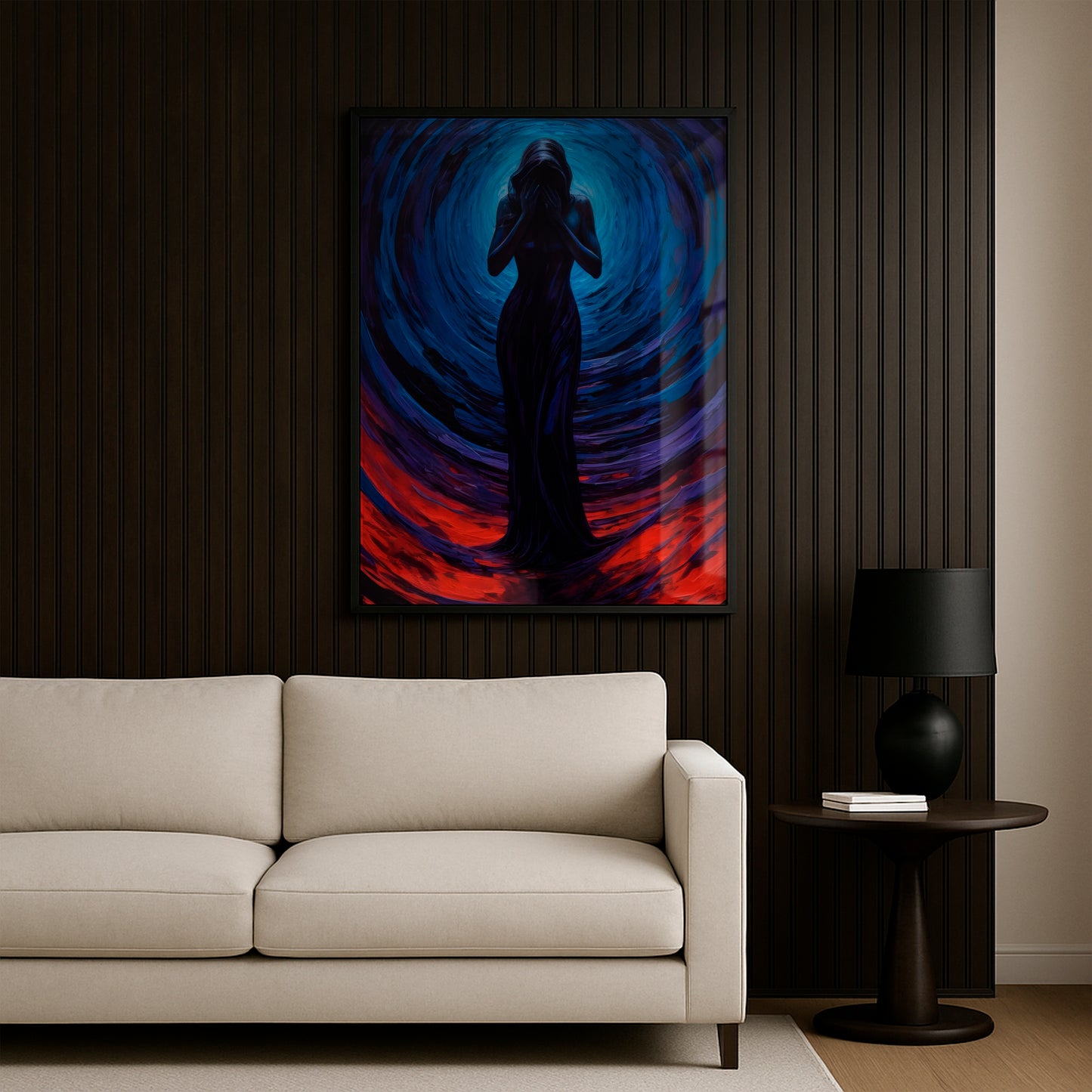 Midnight Tears - Framed Matte