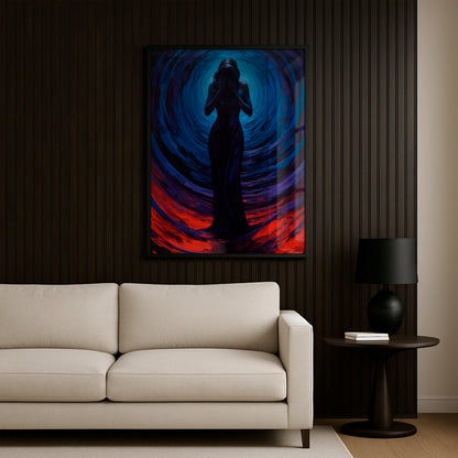 Midnight Tears - Framed Matte