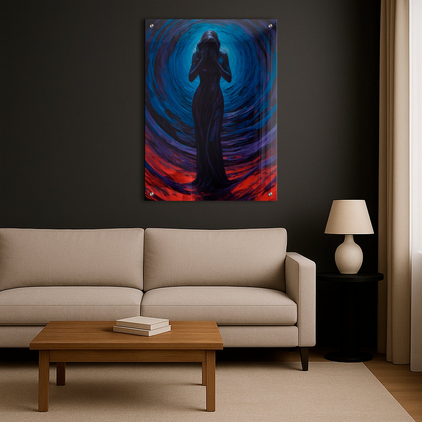Midnight Tears - Acrylic