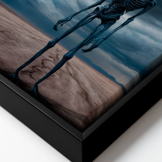 Titanium Wanderer - Framed Canvas