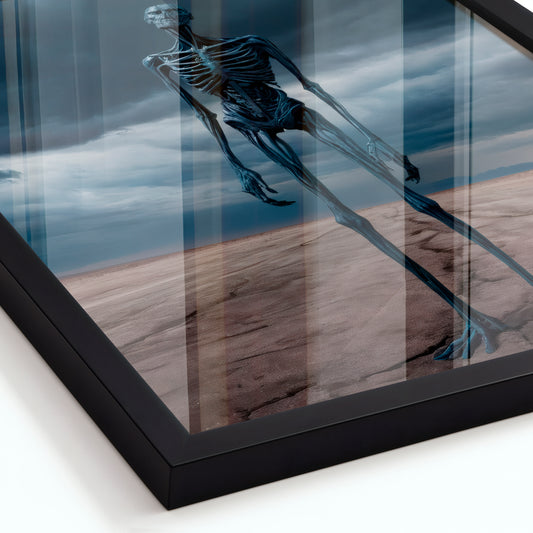 Titanium Wanderer - Framed Matte