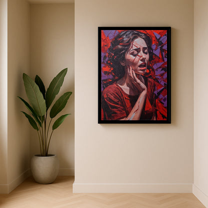 Bound by Silence - Framed Canvas