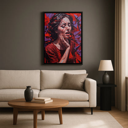 Bound by Silence - Framed Canvas