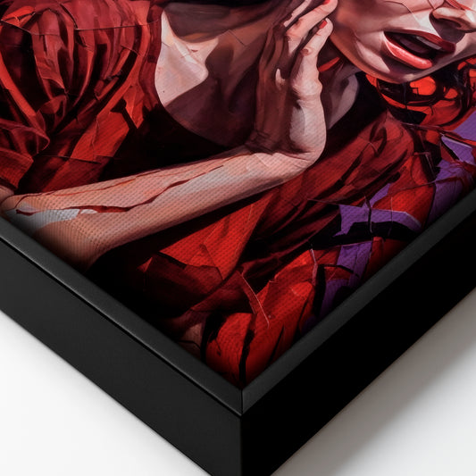Bound by Silence - Framed Canvas