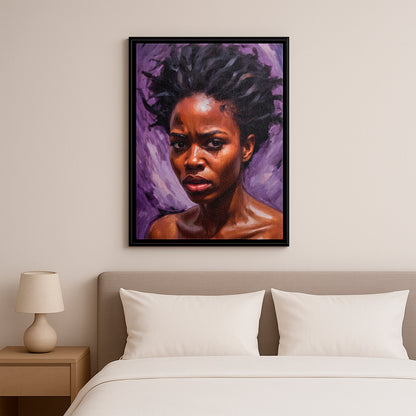 A Heart in Doubt - Framed Canvas