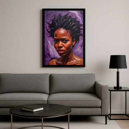 A Heart in Doubt - Framed Canvas