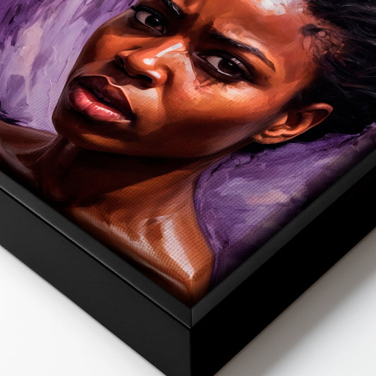 A Heart in Doubt - Framed Canvas