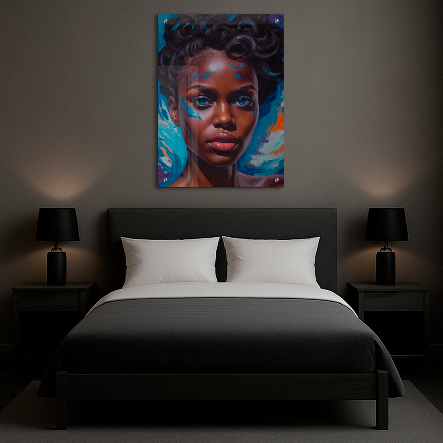Sapphire Allure - Acrylic
