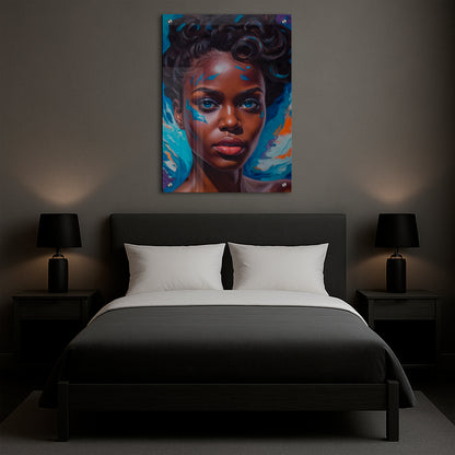 Sapphire Allure - Acrylic