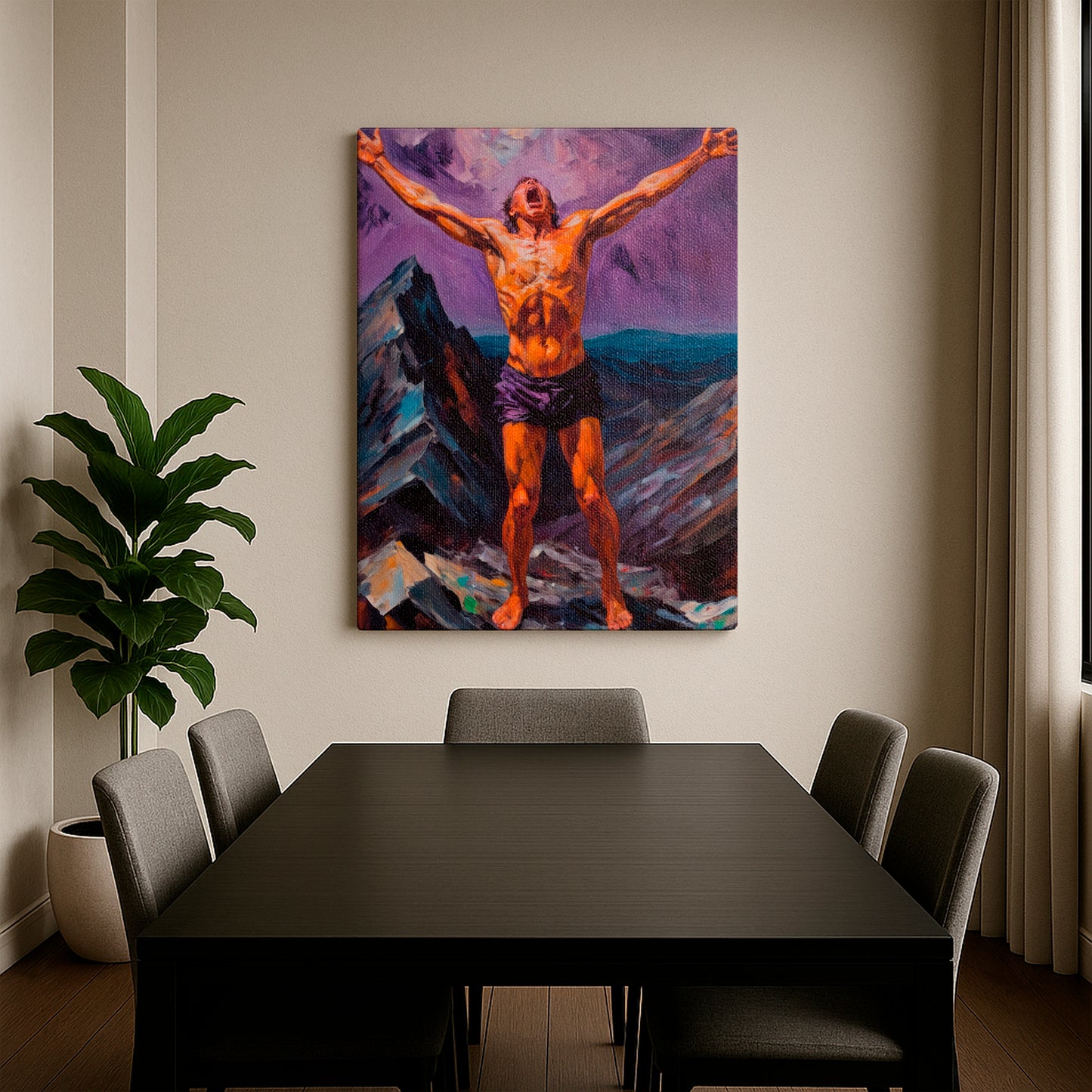Cry of the Conqueror - Canvas