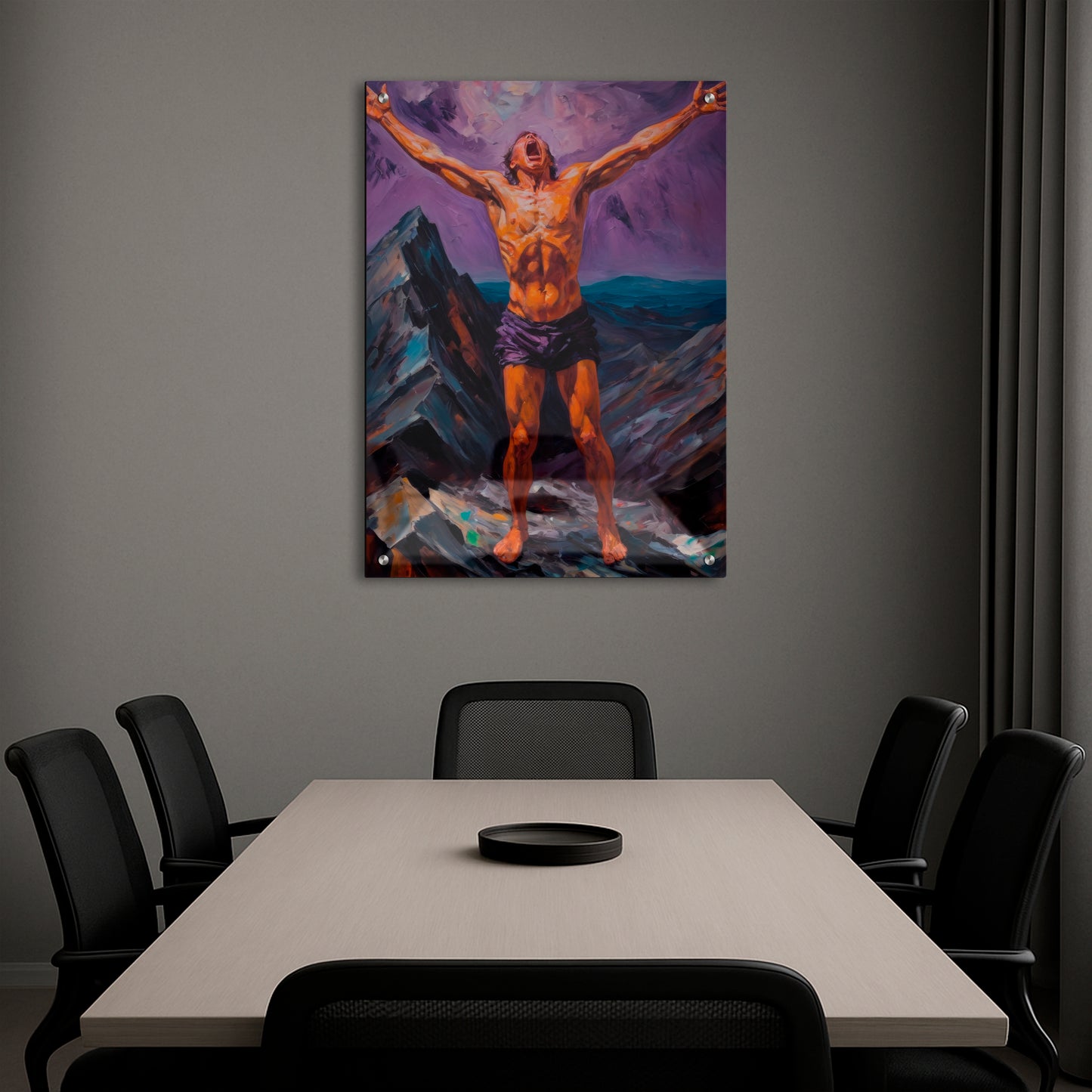Cry of the Conqueror - Acrylic