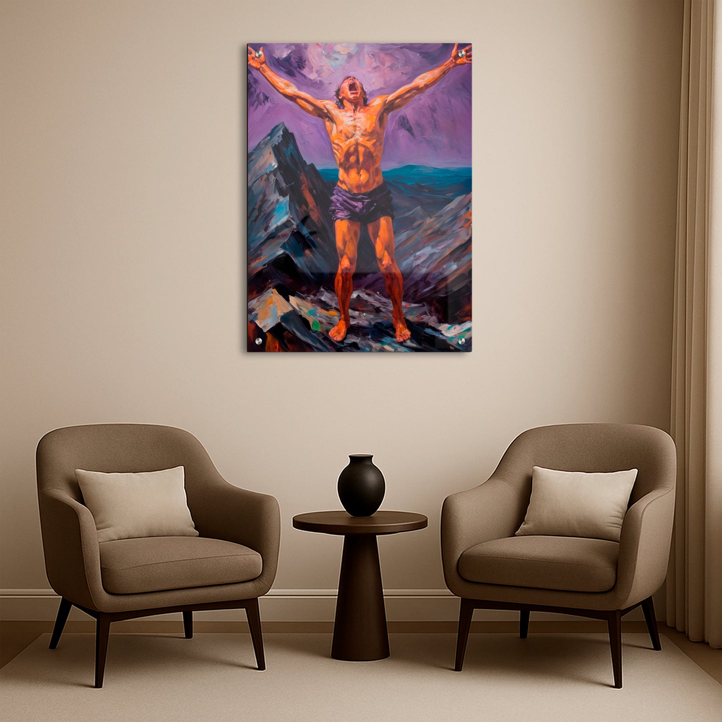 Cry of the Conqueror - Acrylic