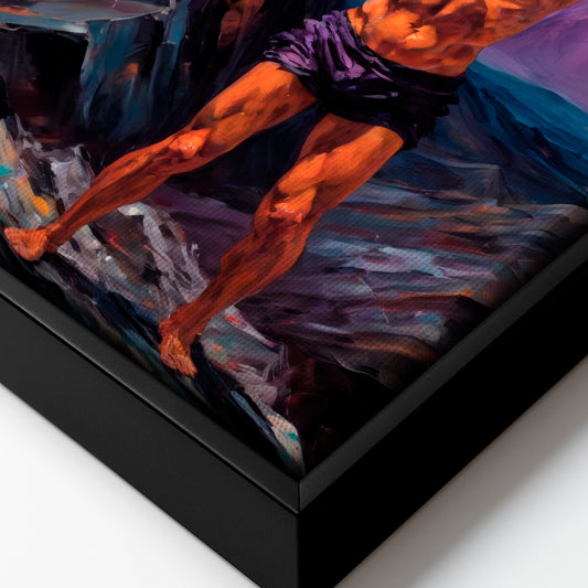 Cry of the Conqueror - Framed Canvas