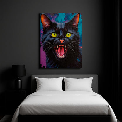 Dark Whiskers - Canvas
