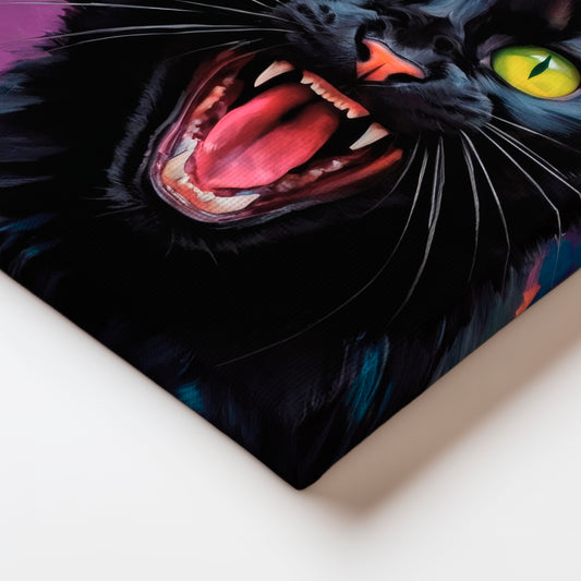 Dark Whiskers - Canvas