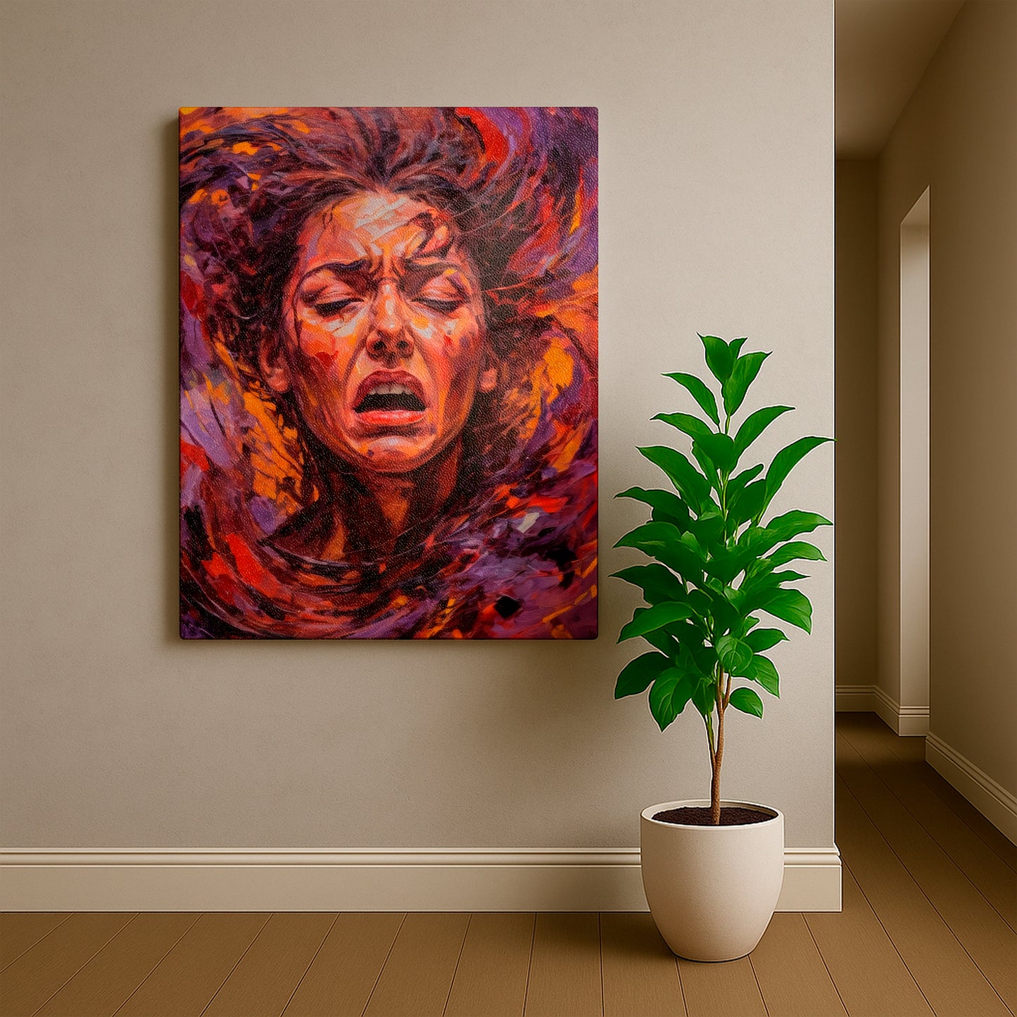 Ephemeral Departure - Canvas