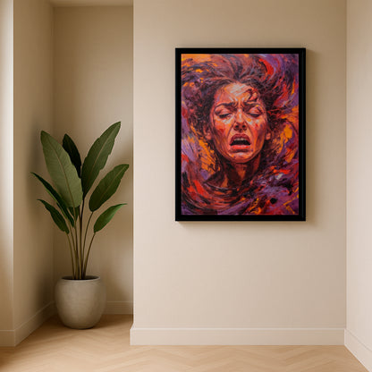 Ephemeral Departure - Framed Canvas