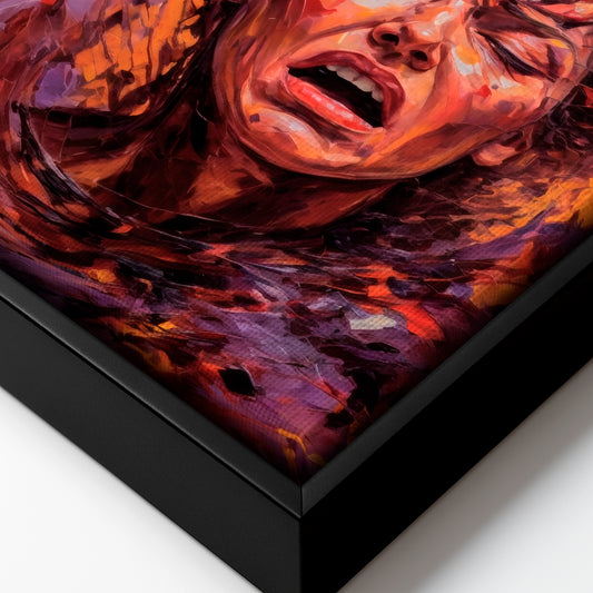 Ephemeral Departure - Framed Canvas