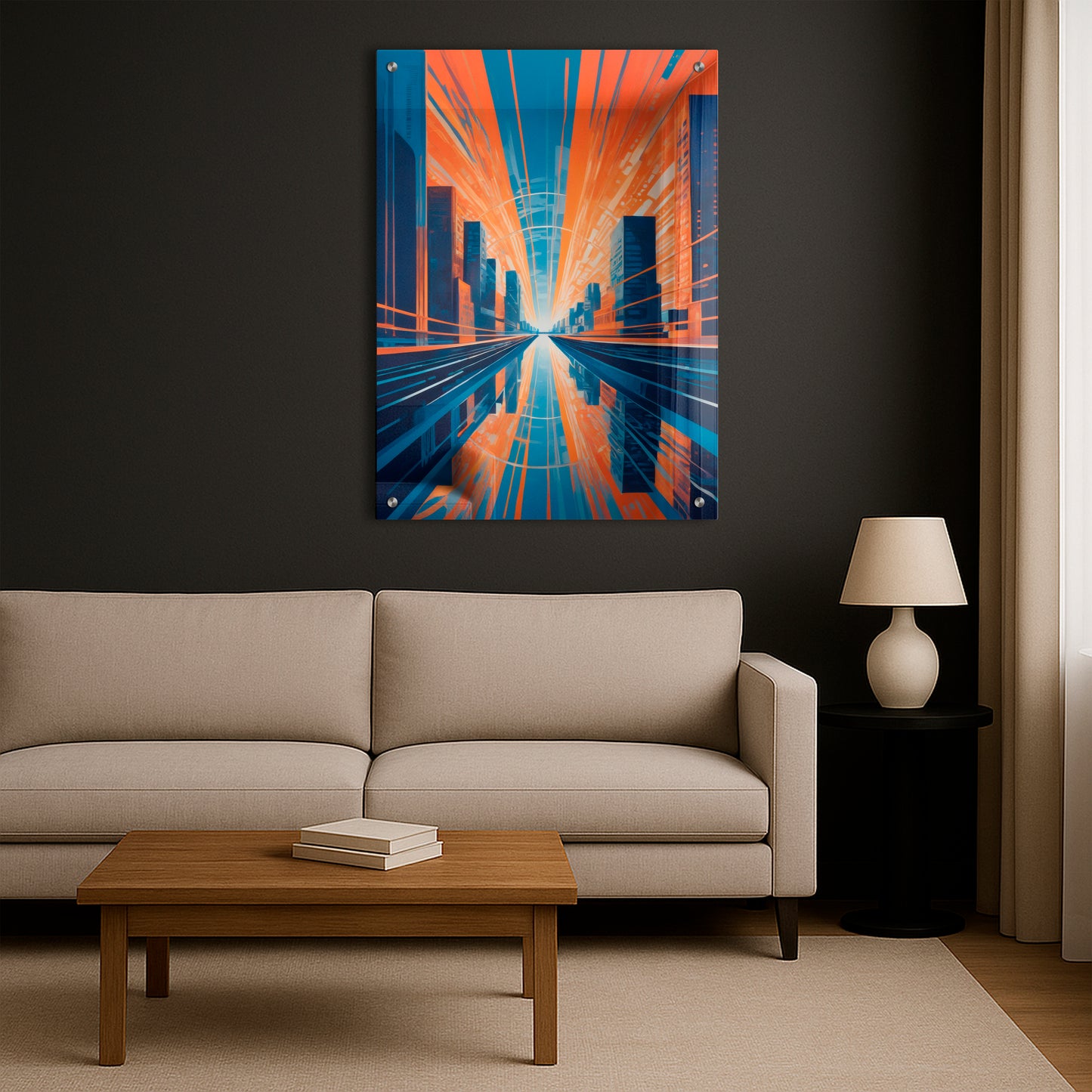 The River of Progress - Acrylic
