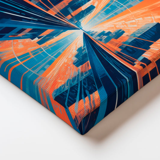 The River of Progress - Canvas
