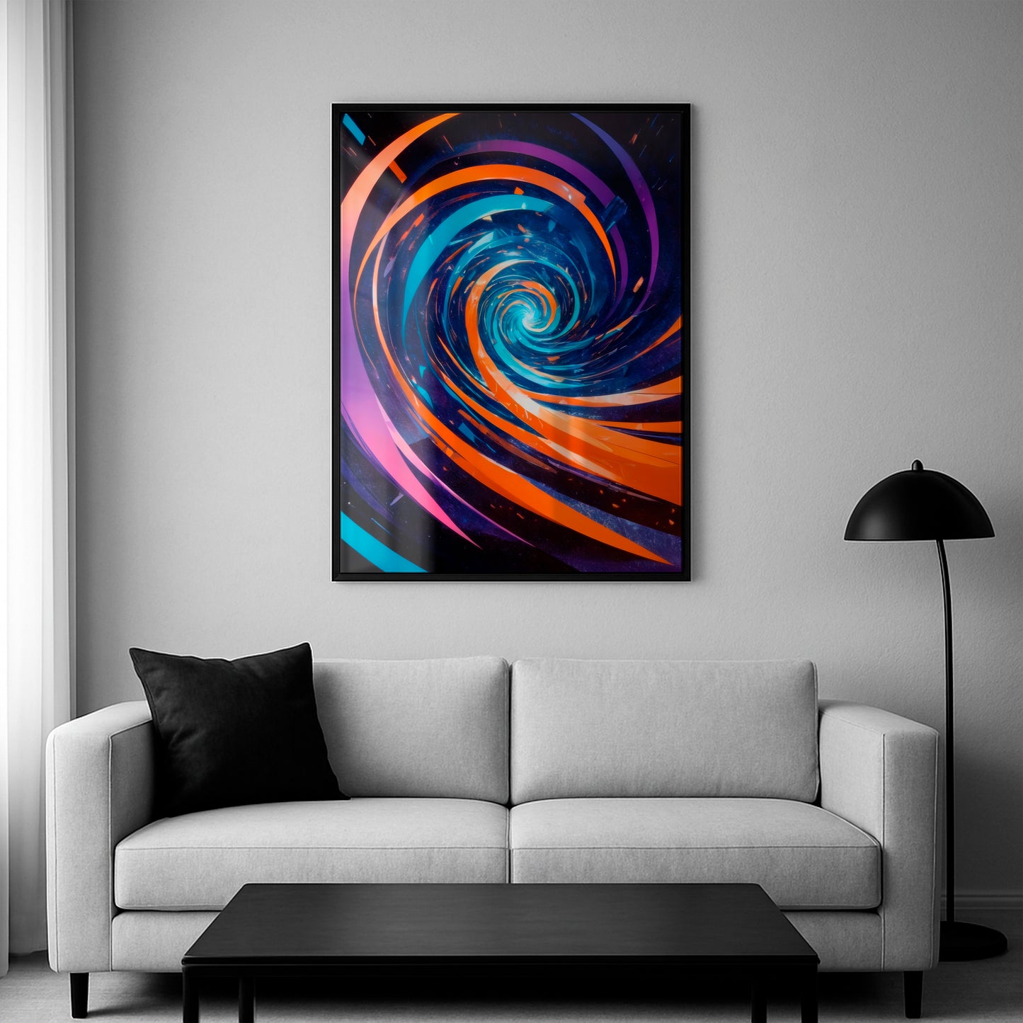 Beyond the Vortex - Framed Matte