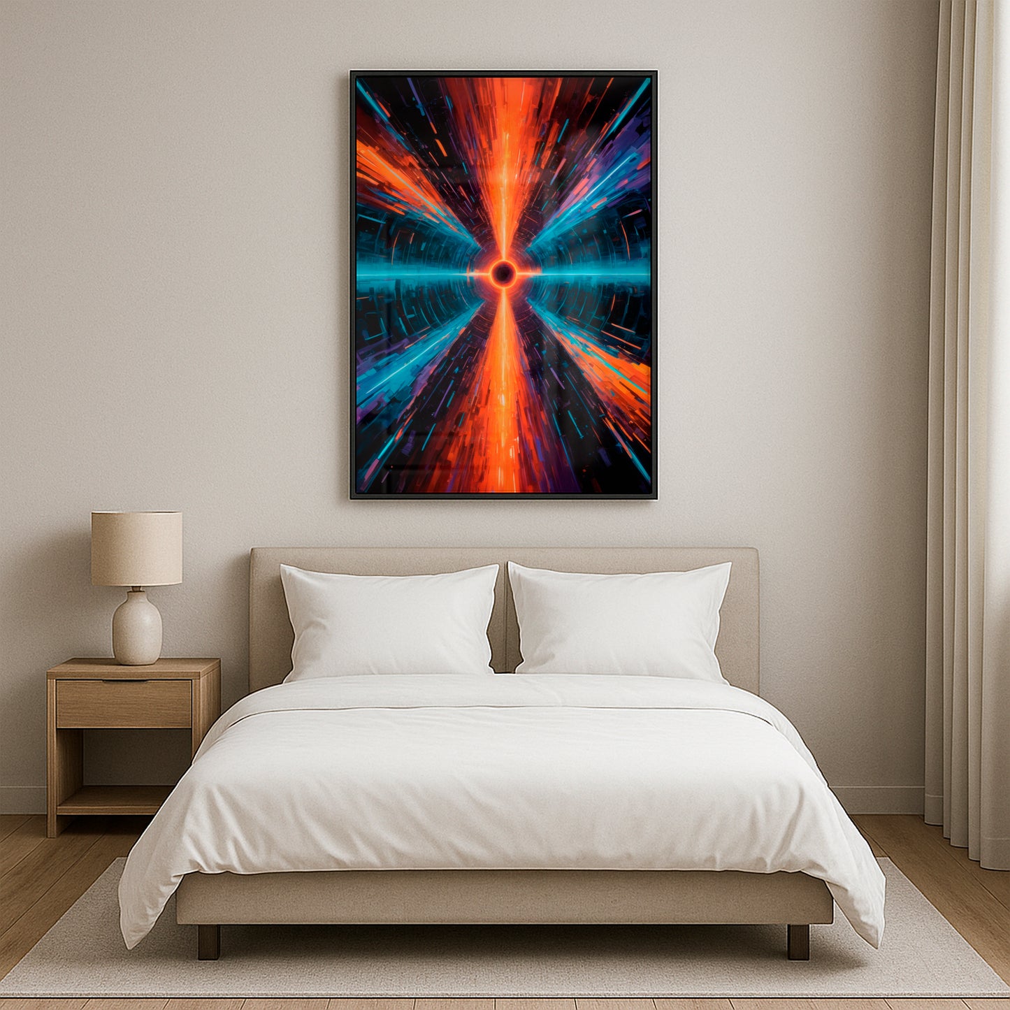 Core of Infinity - Framed Matte