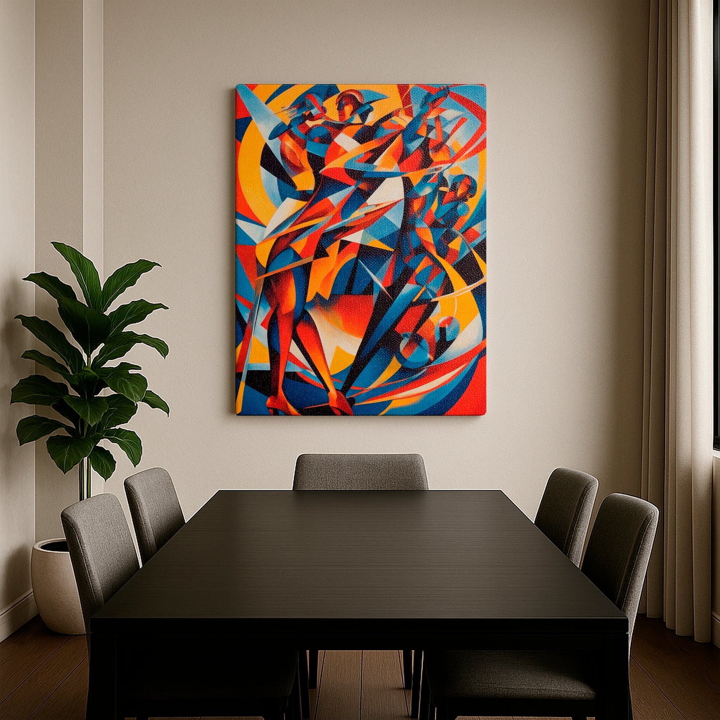 Synaptic Encounter - Canvas