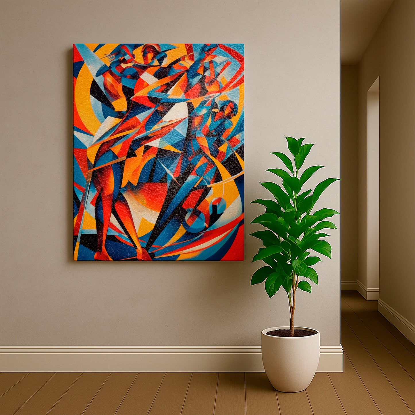 Synaptic Encounter - Canvas