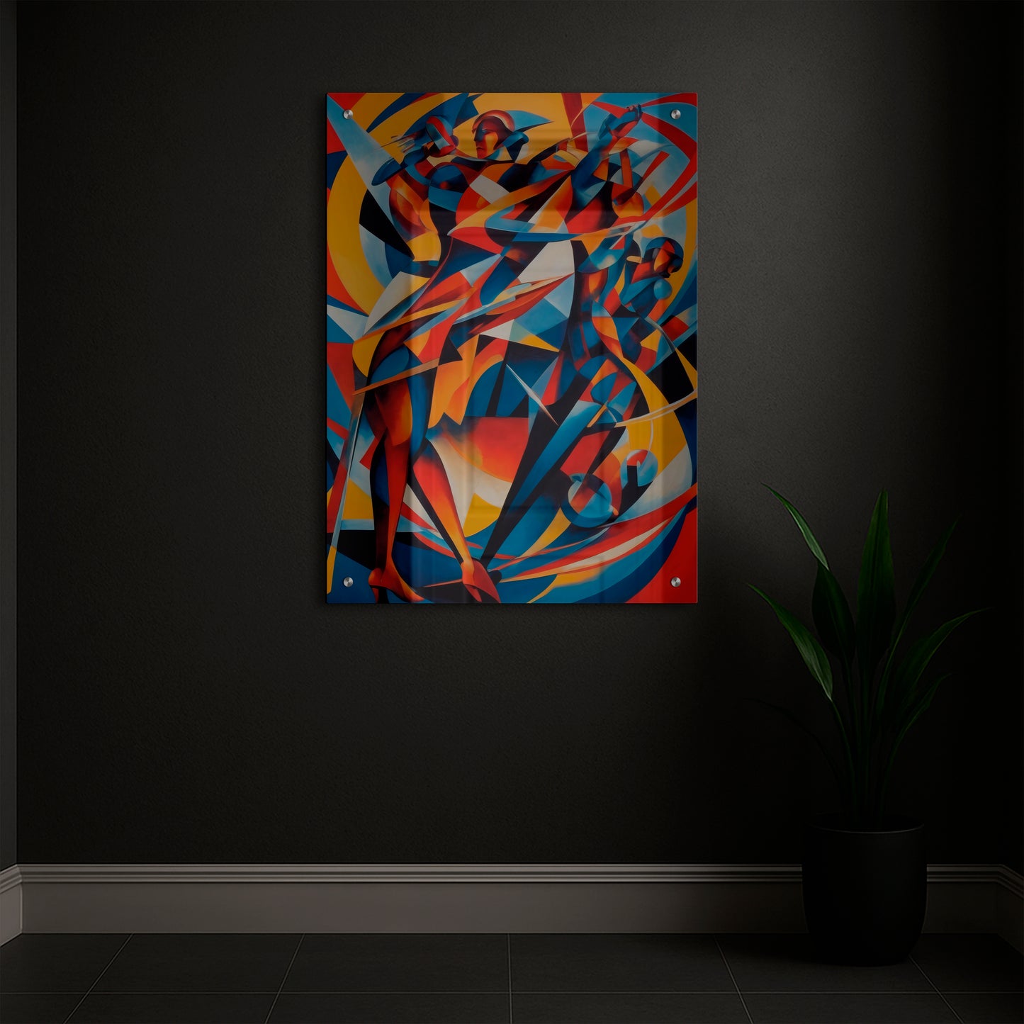 Synaptic Encounter - Acrylic