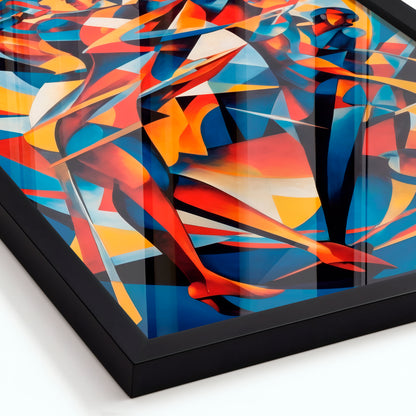 Synaptic Encounter - Framed Matte