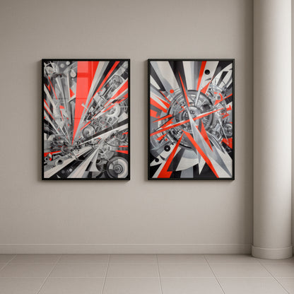 The Last Transmission I - Framed Matte