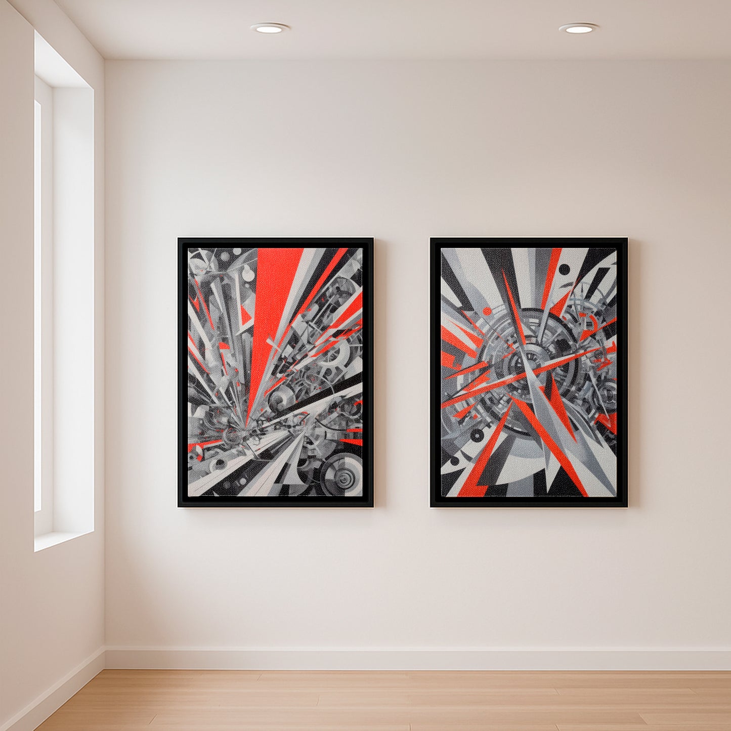 The Last Transmission I - Framed Canvas