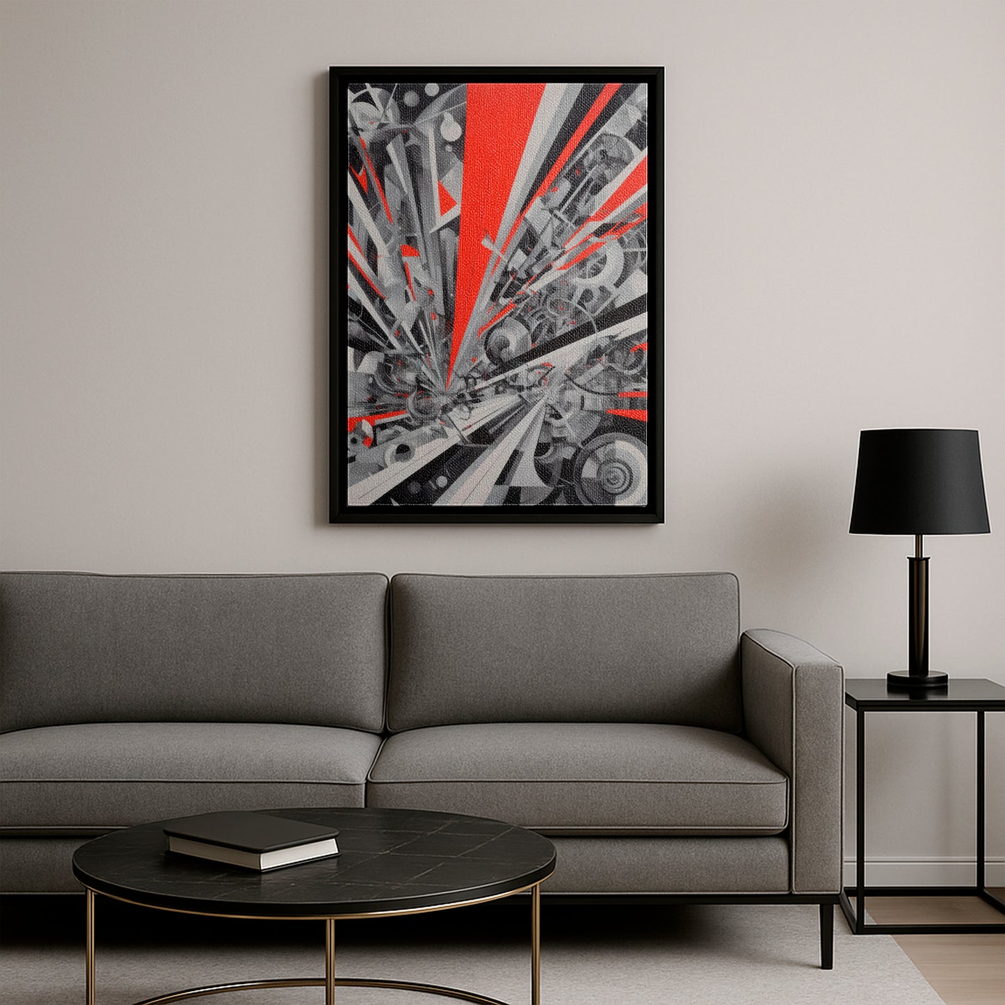 The Last Transmission I - Framed Canvas
