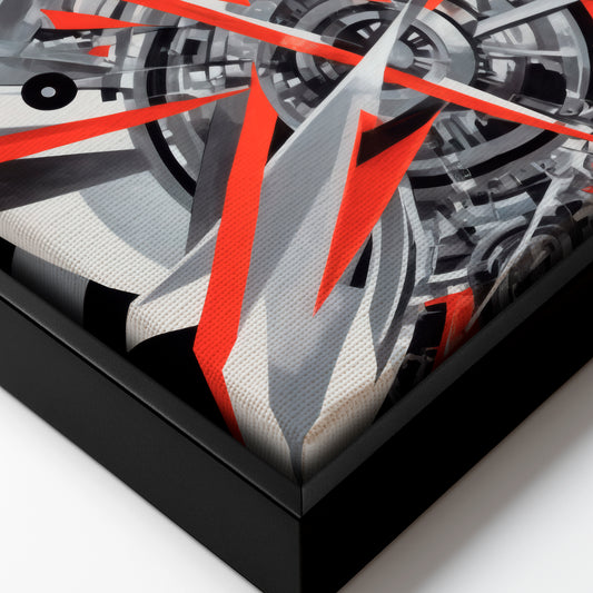 The Last Transmission II - Framed Canvas