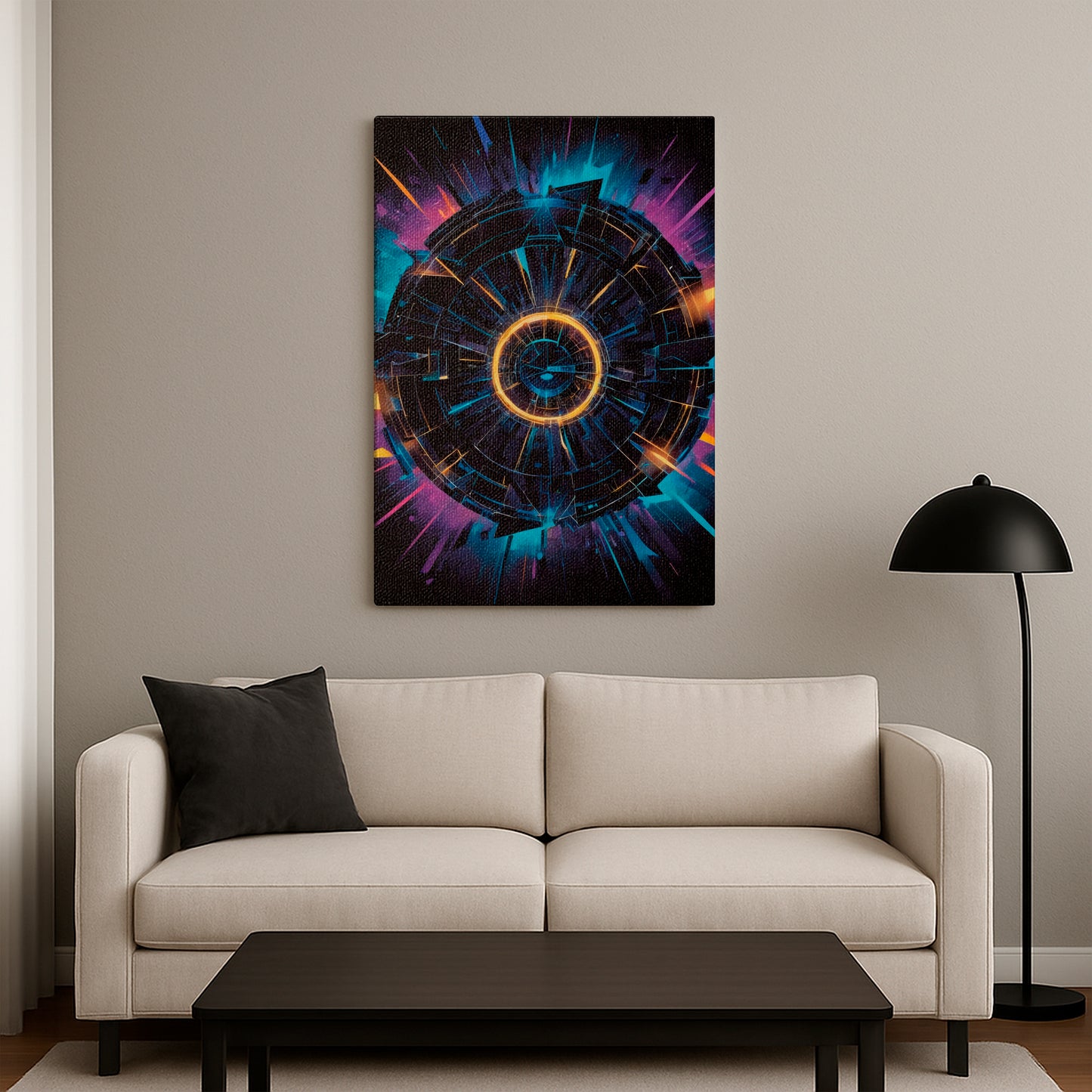 Into the Glowvoid - Canvas