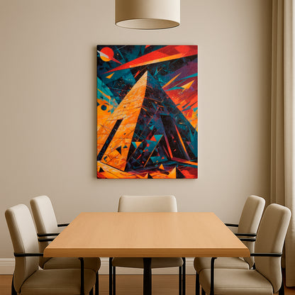 Pyramid of Celestial Secrets - Canvas