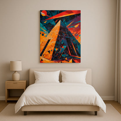 Pyramid of Celestial Secrets - Canvas