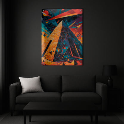 Pyramid of Celestial Secrets - Acrylic