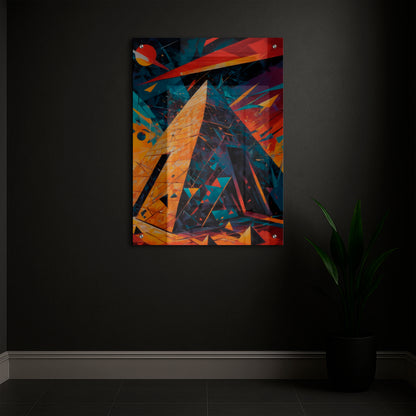Pyramid of Celestial Secrets - Acrylic