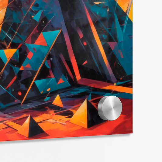Pyramid of Celestial Secrets - Acrylic