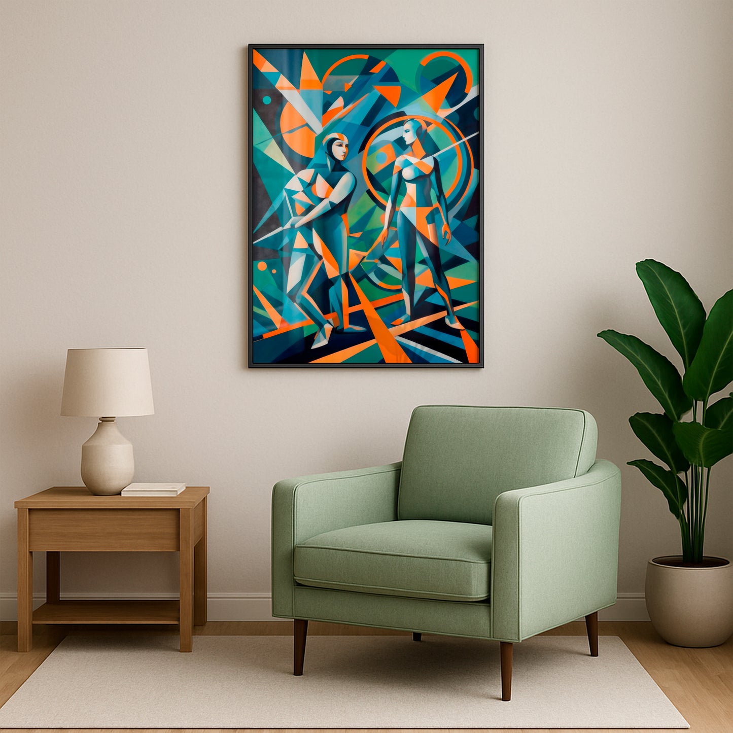 Interwoven Realities - Framed Matte