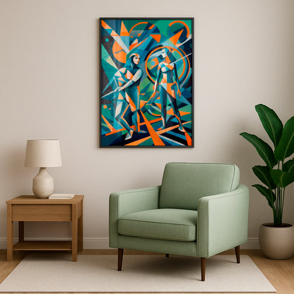 Interwoven Realities - Framed Matte