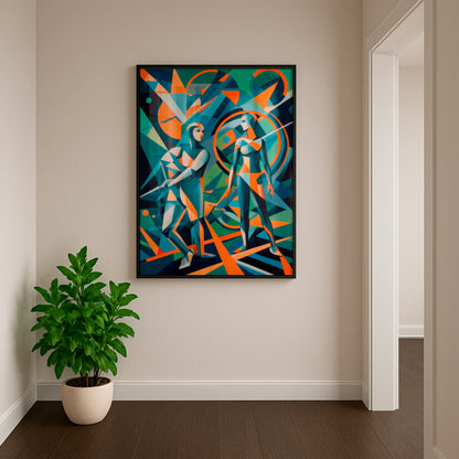 Interwoven Realities - Framed Matte