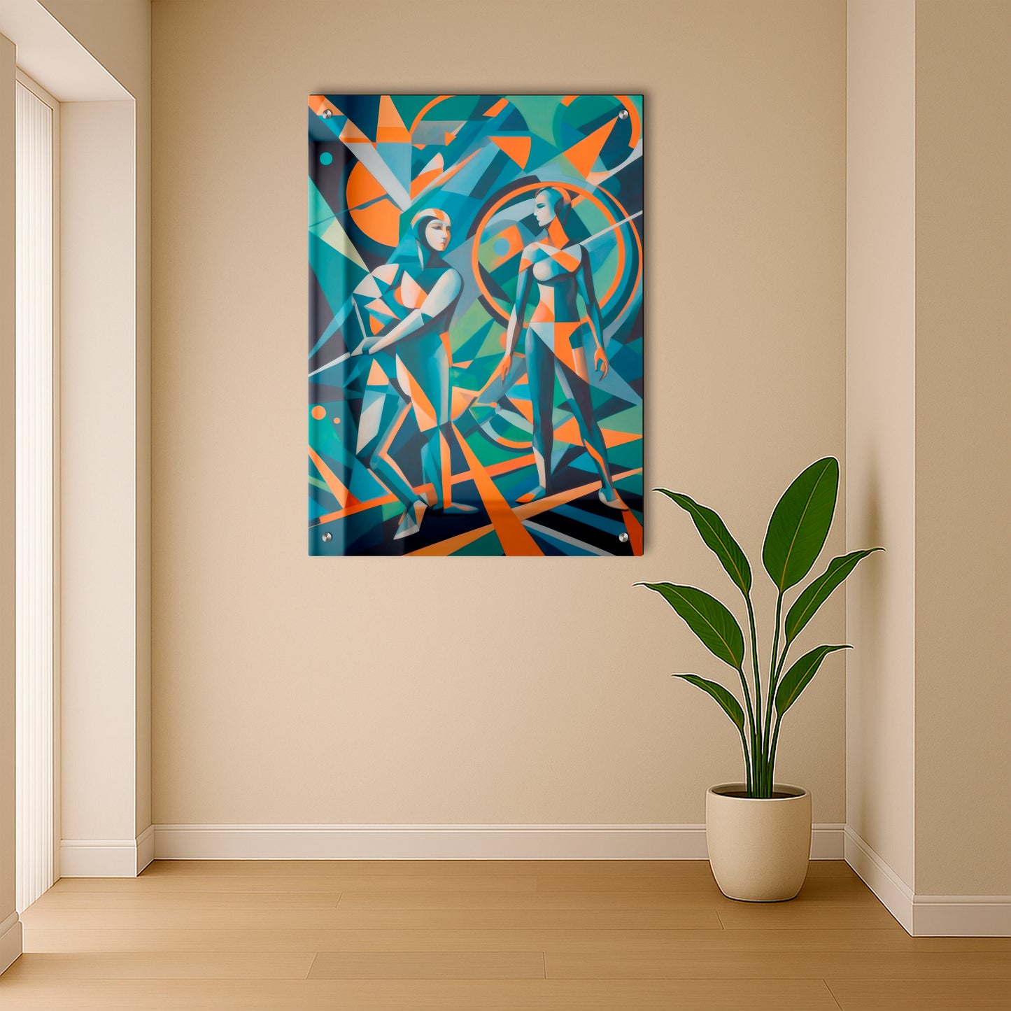 Interwoven Realities - Acrylic