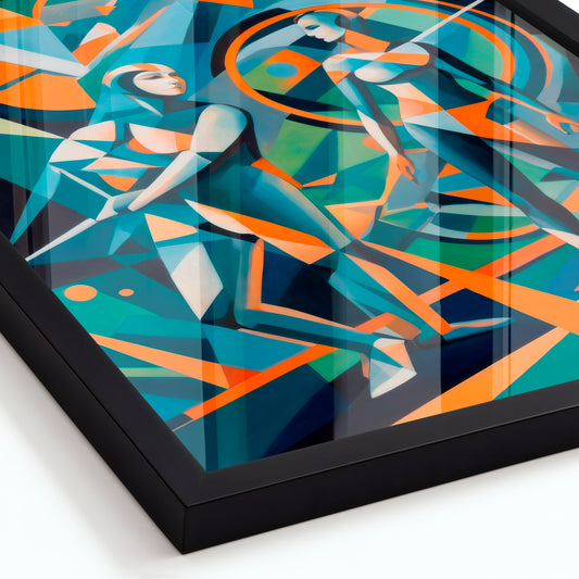 Interwoven Realities - Framed Matte